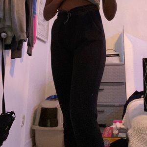 Cotton twill joggers